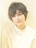 ブークル(boucle)&nbsp;小顔ひし形シルエット外ハネマッシュ