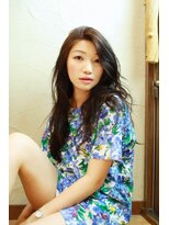 トヌコア ルア 下北沢店(TONUKOA RUA)&nbsp;【TonukoaRua】レイヤーたっぷりのクールな大人ロングスタイル