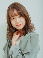 カラーサロンビスカリア 相模原エリア 淵野辺駅店(Color salon Biscaria)&nbsp;ゆるカール☆ミックス☆フリンジウェーブ[淵野辺/淵野辺駅]