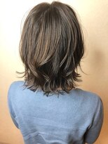 スーパーカット 元町店(SUPER CUT)&nbsp;切りっぱなしウルフボブ　酸熱　髪質改善　ブルーアッシュ