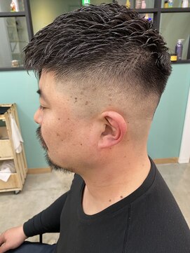 キューズ クラブ(cuz KLUB) 【cuzKLUB 】濡れパン×スキンフェードカット