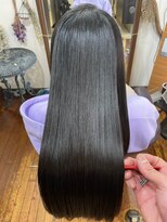 美容室 メザミー MESAMIES 黒髪暗髪☆清楚感抜群愛されうる艶ストレート