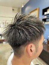 アンド ヘアー(and hair) メンズメッシュカラー