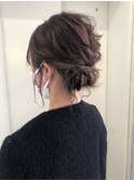 ボブでできるアップアレンジ/ボブ/ヘアアレンジ/結婚式/二次会