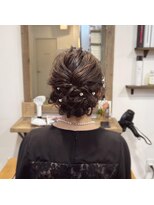 ニコラ(Nicora) お呼ばれアップスタイル
