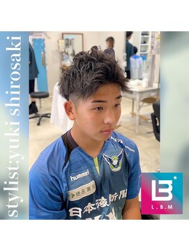 レジット メンズ ヘアサロン(LEGIT MEN's HAIR SALON) アップバングショート