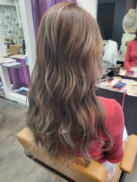 コアフールソレイユ(coiffeur SOLEIL) ハイライトグレージュカラー