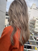 ルーフ 町田店(LUFE)&nbsp;ホワイトグレージュ×シャドールーツ　担当anna