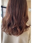 ミディアム/ピンクブラウンカラー