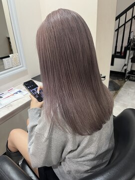 ドクターズサロン レラパール -高知　Lela pearl- ブリーチラベンダーグレージュ