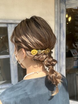 エイミーバイアフロート(amie  by afloat) 大人可愛いお呼ばれアレンジ◎