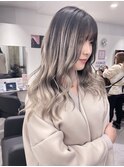 ☆KING梅田店☆ホワイトバレイヤージュ