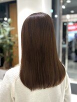 【プレミアムケアカラー　プラチナベージュ】藤本麻衣