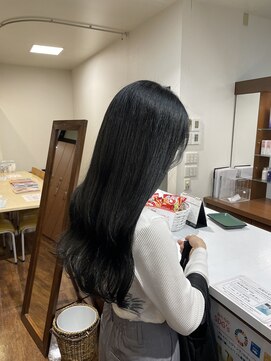 ネバーランド 平成店(NEVER LAND) ブルーブラック/イルミナカラー/艶カラー