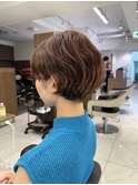 ショートボブパーマ