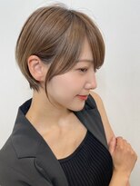 トルネード(TORNADO) 外国人風ショートヘア ハイライト アッシュベージュ t728