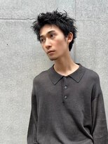 ヒュージ 三軒茶屋(huge)&nbsp;アップバング/束感ショート/ツーブロックマッシュ/コンマヘア