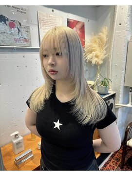 ベンジー 天神店(benji) layer/white/point extension