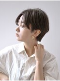 ハンサムマッシュショート・ショートヘア・銀座