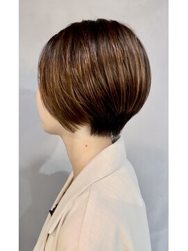 リブ(live) ショートボブ/ベージュ