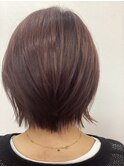 外はねショートボブ