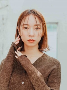 エーバイフー 江坂店(A BY WHO) A BY WHO 江坂/シースルーバング/外はねボブ