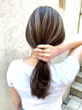 ネス(ness) ハイライト/バレイヤージュ/イルミナカラー/ブリーチ/韓国