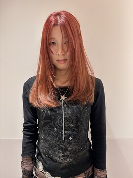 マイル 渋谷(mile) フェイスレイヤー×レッドオレンジ