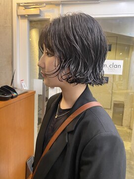 エムクランメイクス 原宿 表参道(m.clan MAKE'S) ボブパーマ20代ゆるめパーマ