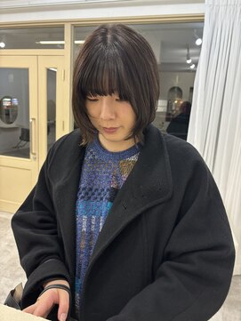 ウノヘアー(UNO HAIR) レイヤーボブ／顔まわりレイヤー／くびれヘア／20代30代40代