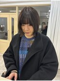 レイヤーボブ/顔まわりレイヤー/くびれヘア/20代30代40代