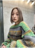 レイヤーカット/ブラウン/韓国ヘアー/ブリーチ/恵比寿