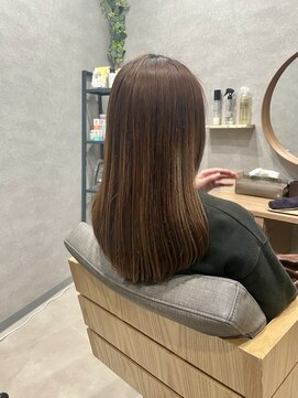 睡蓮 平井店 5歳若返る、しっとりやわらかケアストレート[髪質改善/縮毛矯正]