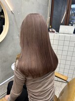 ソルトウォーター(SALT WATER) ピンクベージュ ベージュカラー ブリーチカラー