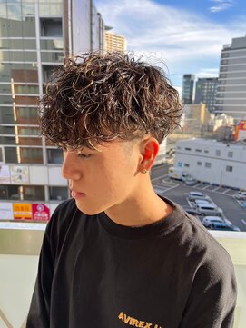 ラヴィズム 名駅店(LUVISM) 波巻きパーマツイストスパイラルパーマメンズカット名駅名古屋