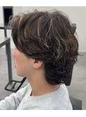 ニュアンスサーフ×サーフカール×海外ヘア×センターパート