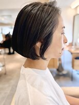 フリップビーアヴェダ(FLIP B AVEDA) 本八幡×ショートボブ×ブリーチなしカラー