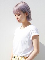 ラ ブレス 梅田茶屋町(LaBless) ラベンダーグレージュ_ヘルシーボブ(梅田)
