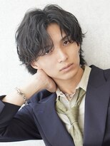 ビカム 名駅(become)&nbsp;【大人縦落ちセンターパート】ウルフコンマバングスパイラル