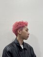 デコヘアー キートス(DECO HAIR kiitos)&nbsp;スパイキーショートのデザインカラー