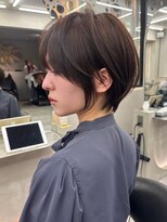 アスター 天神大名店(Aster) オリーブグレー/ショート/前髪/レイヤー/髪質改善/縮毛矯正/天神