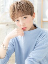 モッズヘア 上尾西口店(mod's hair)&nbsp;ハイライトメンズライク刈り上げショートA3上尾20代30代!