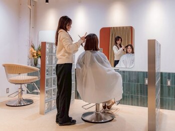 ナインセンス 下北沢(9_________nine sense)の写真/【下北沢/NEW OPEN】豊富な毛髪知識を元に、オージュアトリートメント&ヘッドスパでツヤ髪へと導きます♪