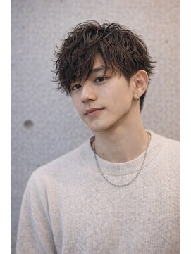 サロンリベルテ(salon Liberte) 王道モテ◎男らしい束感スタイルで女子ウケメンズパーマ波巻き