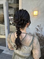 ミニョンエス 阪神西宮店(Mignon S)&nbsp;編み下ろしアレンジ