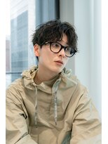 ロウ 銀座(RAW) フェザーパーマ アクティブショート ナチュラルマッシュ 銀座