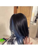 ムードコア(mu;d-Coa)&nbsp;髪質再生×グレー×ブルーインナー