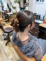 スイート(Suite)&nbsp;ふんわりお団子アレンジで大人可愛く♪