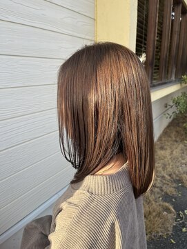 ヘアーブランドジン ティアラ(HAIR BRAND Jin Tiara) ミディアムストレート