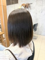 カノエ 防府田島店(canoe)&nbsp;寒色ベージュ/髪質改善ストレート